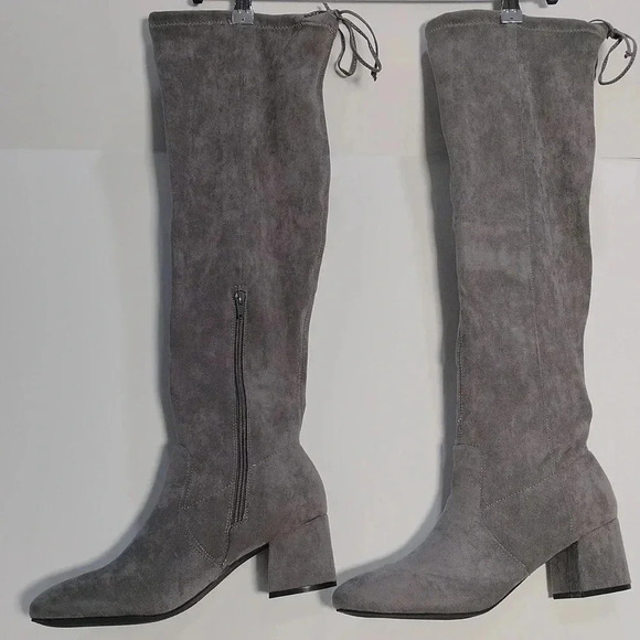 Sugar Women's Knee High Boots Size 10 M Grey - Picture 5 of 6